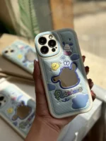قاب Pochacco چرمی برجسته آینه دار (کدC1308)