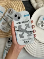 قاب Off-White لنز رینگی سفید (کدC1320) - Image 4