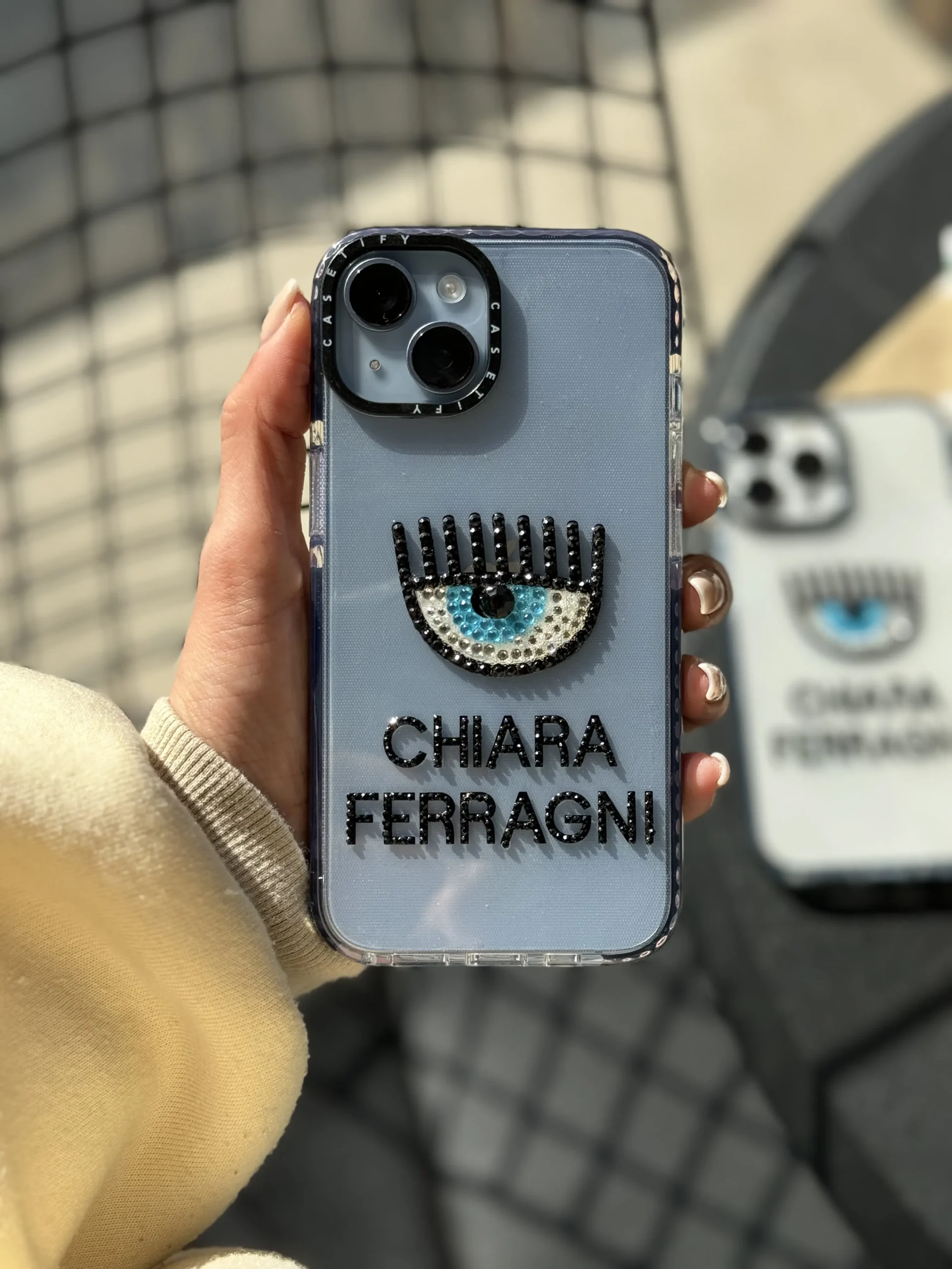 10f696 قاب نگین دار کیارا فرانی (کدC1520) - Image 1