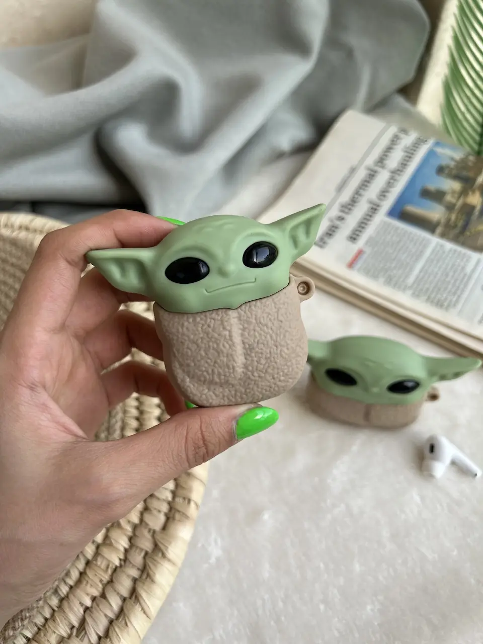 0b6cf6 کاور ایرپاد Baby Yoda (کدa0019) - Image 1