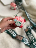 کاور ایرپاد strawberry starbucks drink (کدa0091)