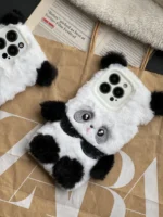 قاب Panda عروسکی پشمالو (کدC1606) - Image 5
