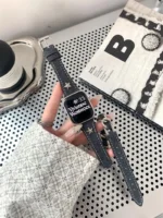 بند اپل واچ Chanel زنجیر کارتیر 2 دور (کدw5004) - Image 4