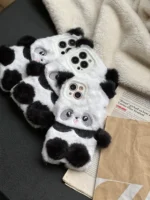 قاب Panda عروسکی پشمالو (کدC1606) - Image 4