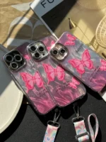قاب Pink Butterfly (کدC1660) - Image 6