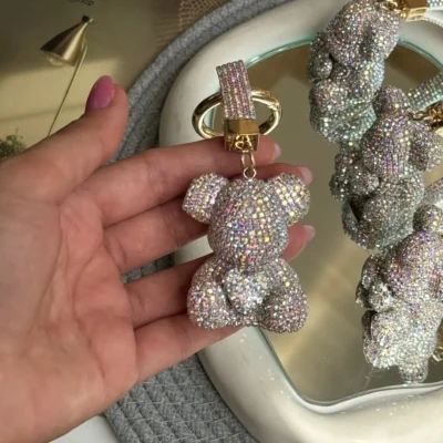 جاکلیدی خرس نگینی شاینی (کدa0135)