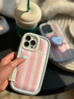 قاب Victoria's Secret با پاپ سوکت قلبی آینه ای (کدC1602) - Image 5