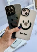 قاب Smile اکلیلی شفاف آیفونی (کدC1735) - Image 4