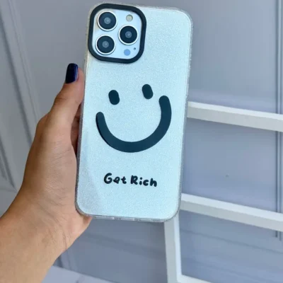 قاب Smile اکلیلی شفاف آیفونی (کدC1735)