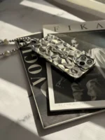 قاب Silver YSL با آویز (کدC1477) - Image 4