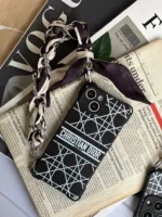 قاب Black Christian Dior با بند (کدC1462) - Image 3