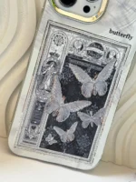 قاب Black and White butterfly (کدC1776) - Image 3