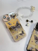 قاب butterfly آینه ای با محافظ لنز رینگی و آویز چسبی (کدC1804) - Image 7