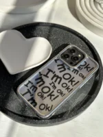 قاب I'm OK نقره ای (کدC1413) - Image 6