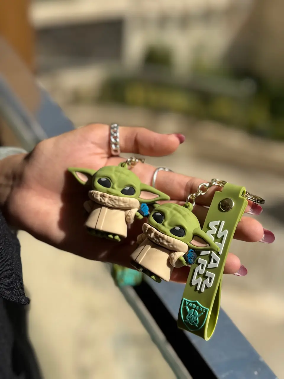 2b44d7 جاکلیدی سیلیکونی Baby Yoda (کدa0159) - Image 1