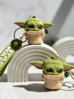 جاکلیدی سیلیکونی Baby Yoda (کدa0159) - Image 4