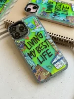 قاب آکواریومی شبرنگ Living My Best Life (کدC1314) - Image 4