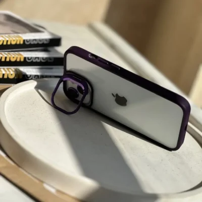 قاب Purple Eason Case همراه با محافظ لنز رینگی (کدC1372)