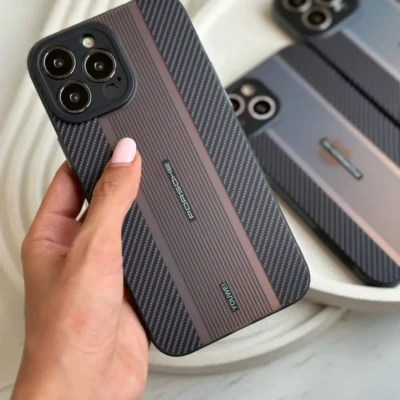 قاب Porsche design carbon edition مشکی (کدC1316)