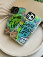 قاب آکواریومی شبرنگ Living My Best Life (کدC1314) - Image 7