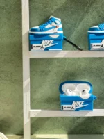 ایرپاد سیلیکونی Air Jordan Blue آبی (کدa0183) - Image 6