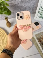قاب Sweet عروسک شیشه ای صورتی (کدC1798) - Image 5