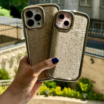 قاب پارچه ای بژ (کدC1738)