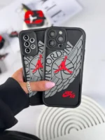 قاب سالید Nike Air Jordan برجسته آیفون و سامسونگ و شیائومی (کدC1852) - Image 3
