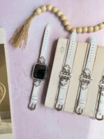 بند اپل واچ چرمی الحمرا Arpels (کدw5061) - Image 5