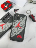 قاب سالید Nike Air Jordan برجسته آیفون و سامسونگ و شیائومی (کدC1852) - Image 4