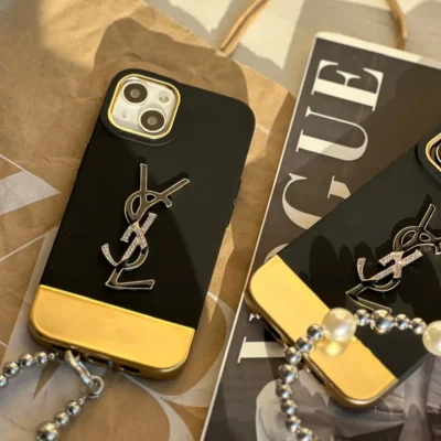 قاب GOLD YSL با آویز (کدC1401)