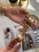 بند اپل واچ النگویی Love Cartier (کدw5069) - Image 4