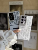 قاب White Christian Dior دور لنز نگین سامسونگ و شیائومی (کدC2076) - Image 3