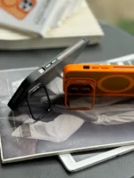 قاب Matte CasePro Lens with MagSafe استند شو با لنز رینگی (کدC1608) - Image 13
