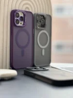 قاب Matte CasePro Lens with MagSafe استند شو با لنز رینگی (کدC1608) - Image 17