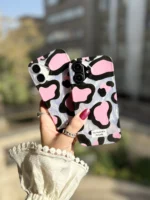قاب پلنگی Romantic Pink آیفونی (کدC2062) - Image 6