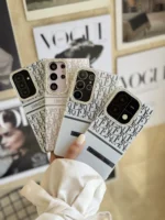 قاب White Christian Dior دور لنز نگین سامسونگ و شیائومی (کدC2076) - Image 6