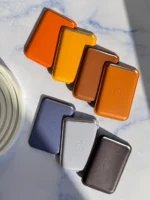 جاکارتی مگ سیف اپل Leather wallet magsafe (کدa0069) - Image 9
