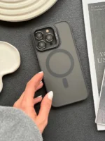 قاب Matte CasePro Lens with MagSafe استند شو با لنز رینگی (کدC1608) - Image 21