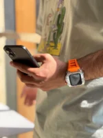 بند و گارد اپل واچ Titan Orange (کدw5037) - Image 3