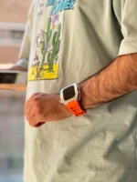 بند و گارد اپل واچ Titan Orange (کدw5037) - Image 5