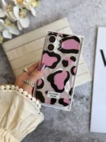 قاب پلنگی Romantic Pink آیفونی (کدC2062) - Image 8