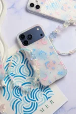 قاب Pastel Star Dolphin با آویز (کدC2251)