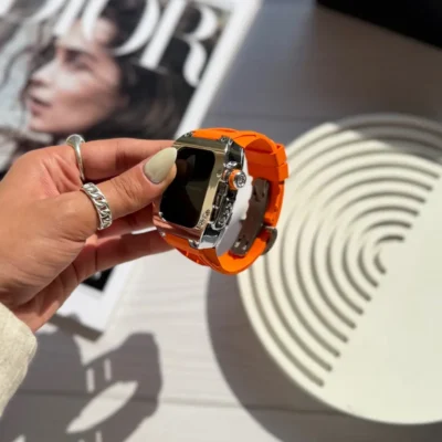 بند و گارد اپل واچ Titan Orange (کدw5037)