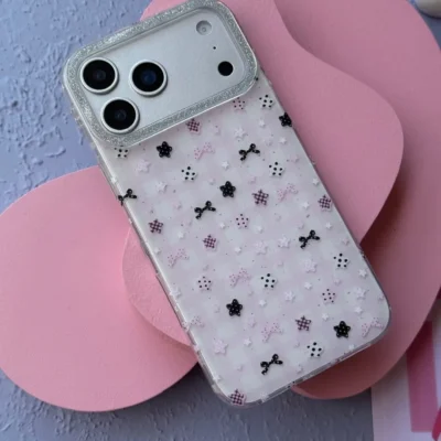 قاب Kawaii Pink Star آیفون (کدC2216)