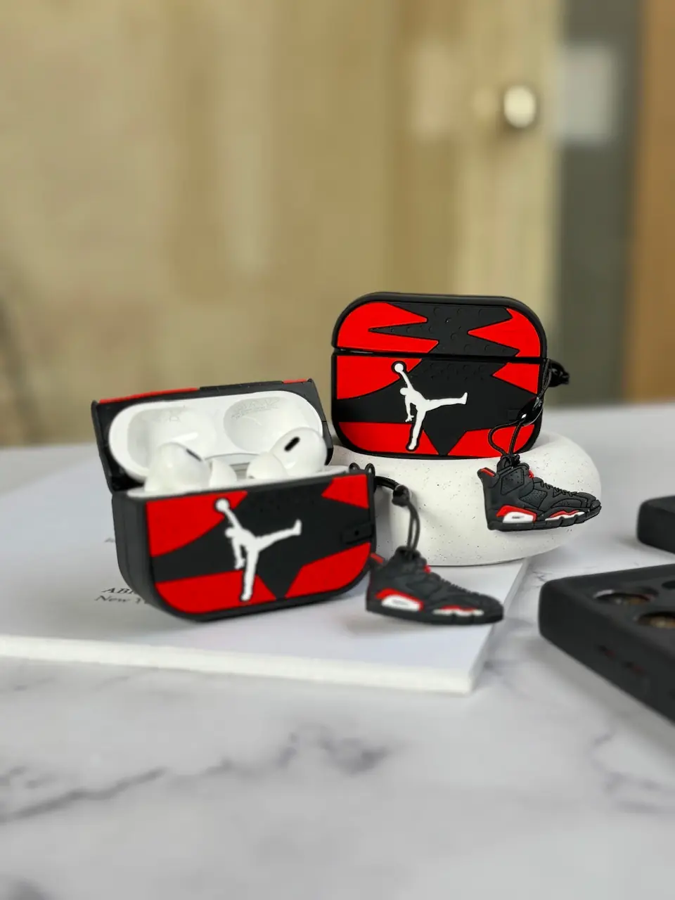 a04c07-1 کاور ایرپاد سیلیکونی Nike Air Jordan (کدa0168) - Image 1