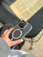 قاب Matte CasePro Lens with MagSafe استند شو با لنز رینگی (کدC1608) - Image 5