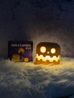 چراغ خواب طرح هالوین Jack-o'-lantern کدو تنبل (کدa0221) - Image 3