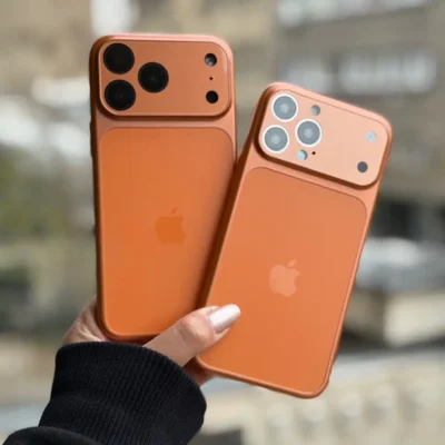 قاب Orange AG with Apple logo با مگ سیف (کدC2181)