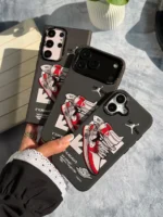 قاب Jordan 1 RED آیفون / سامسونگ / شیائومی (کدC2149) - Image 4